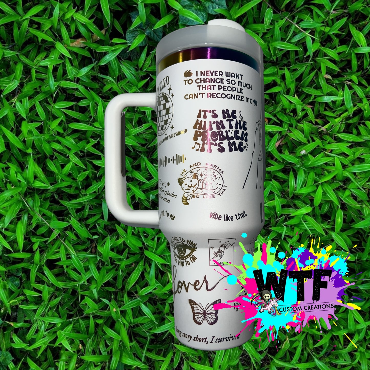 CUSTOMIZED LASER ENGRAVED TUMBLER *NON TRADEMARK