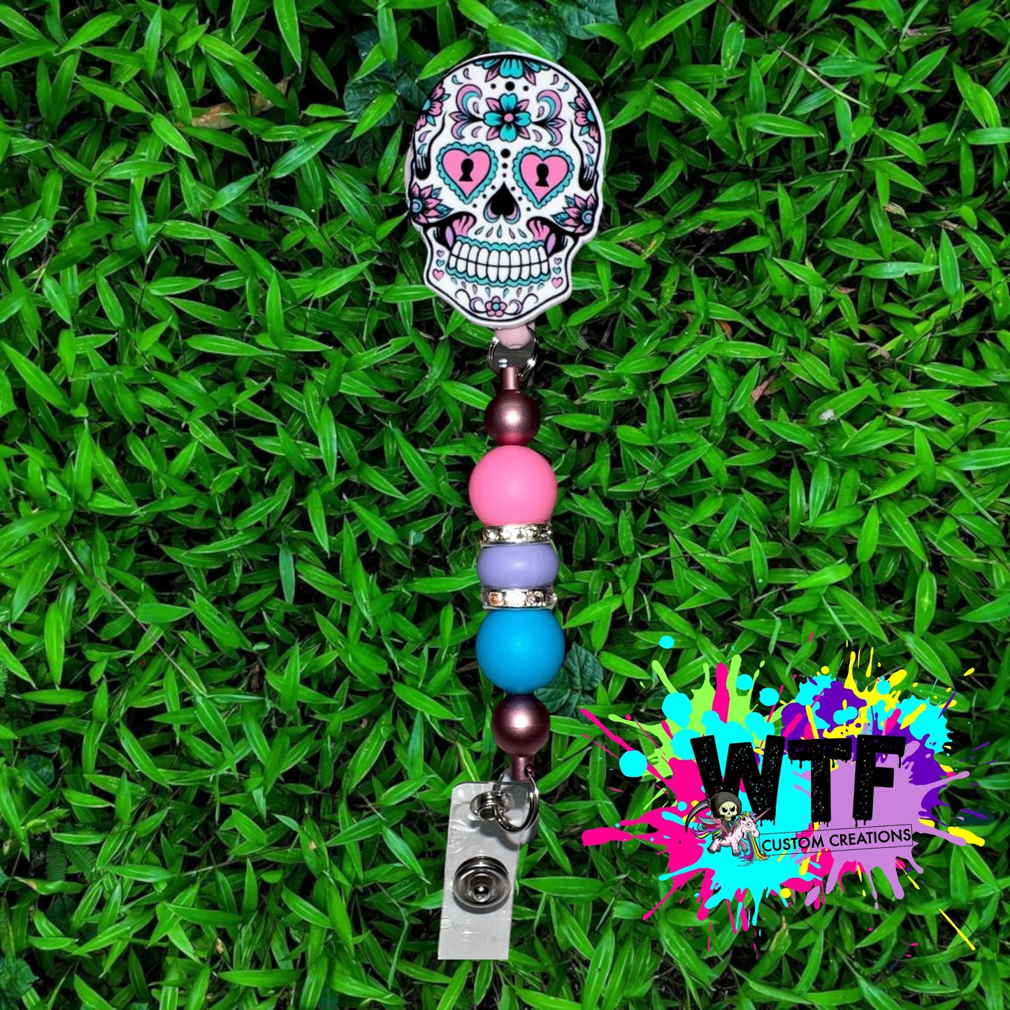 Sugar Skull Badge Reel