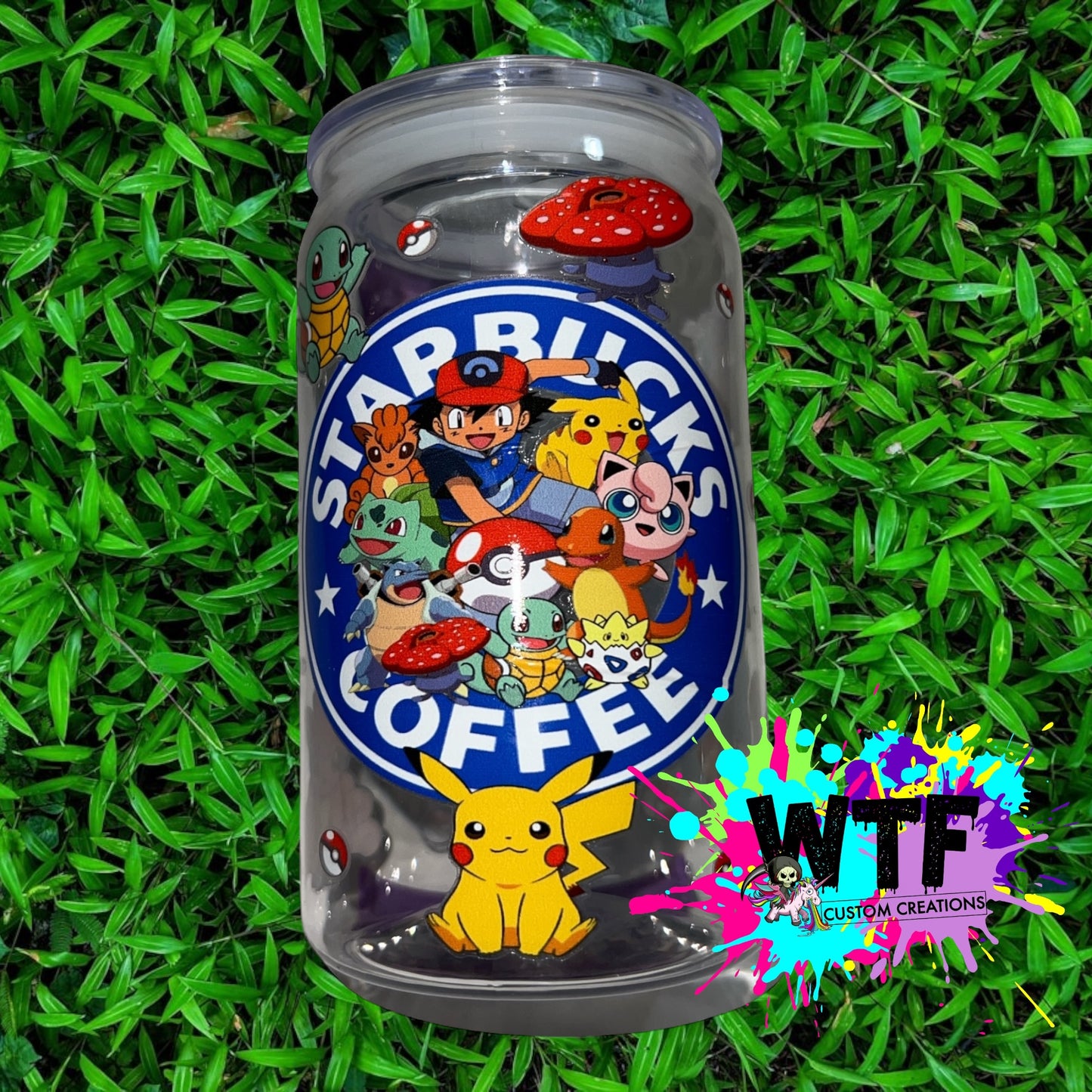 Starbies Pokémon Plastic Libbey