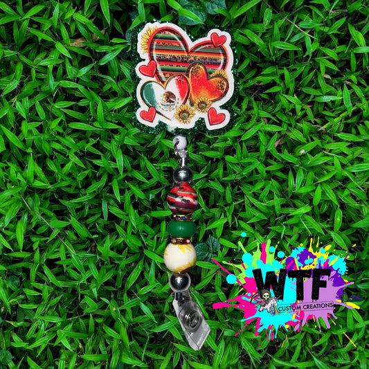 Serape Badge Reel