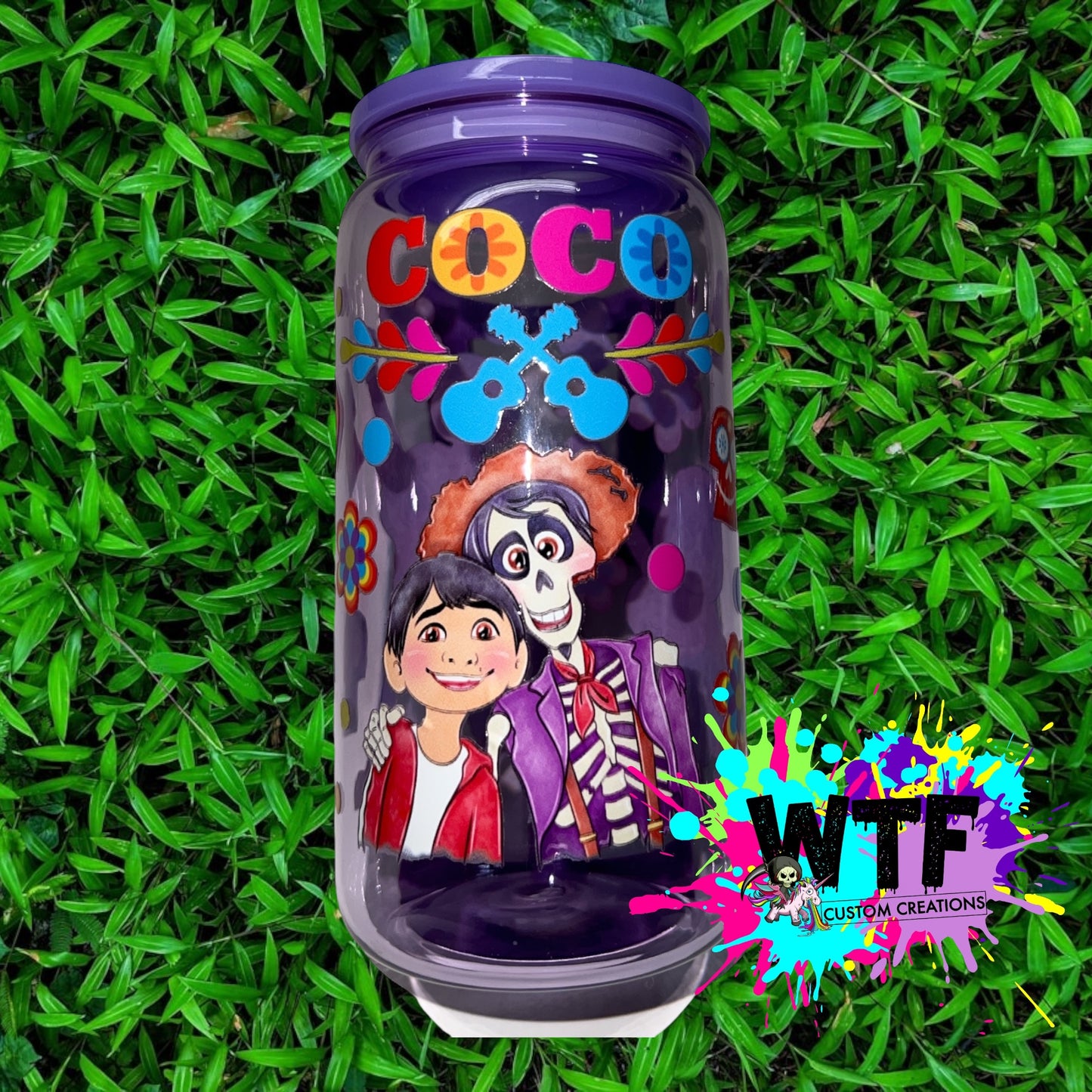 Coco Purple Glass