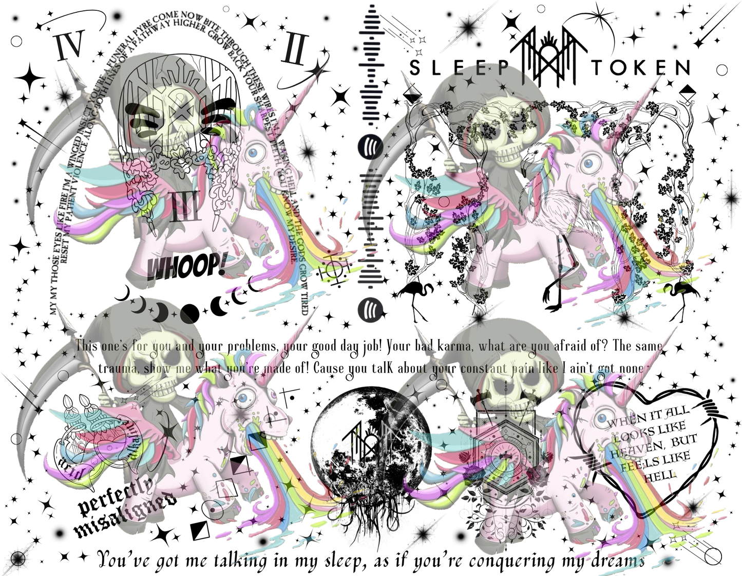 ETHEREAL SLEEP 40oz ENGRAVED TUMBLER